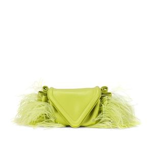 Brand new Bottega Beak Feather Lambskin Crossbody